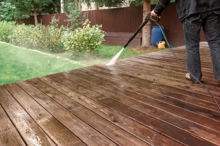Deck Cleaning